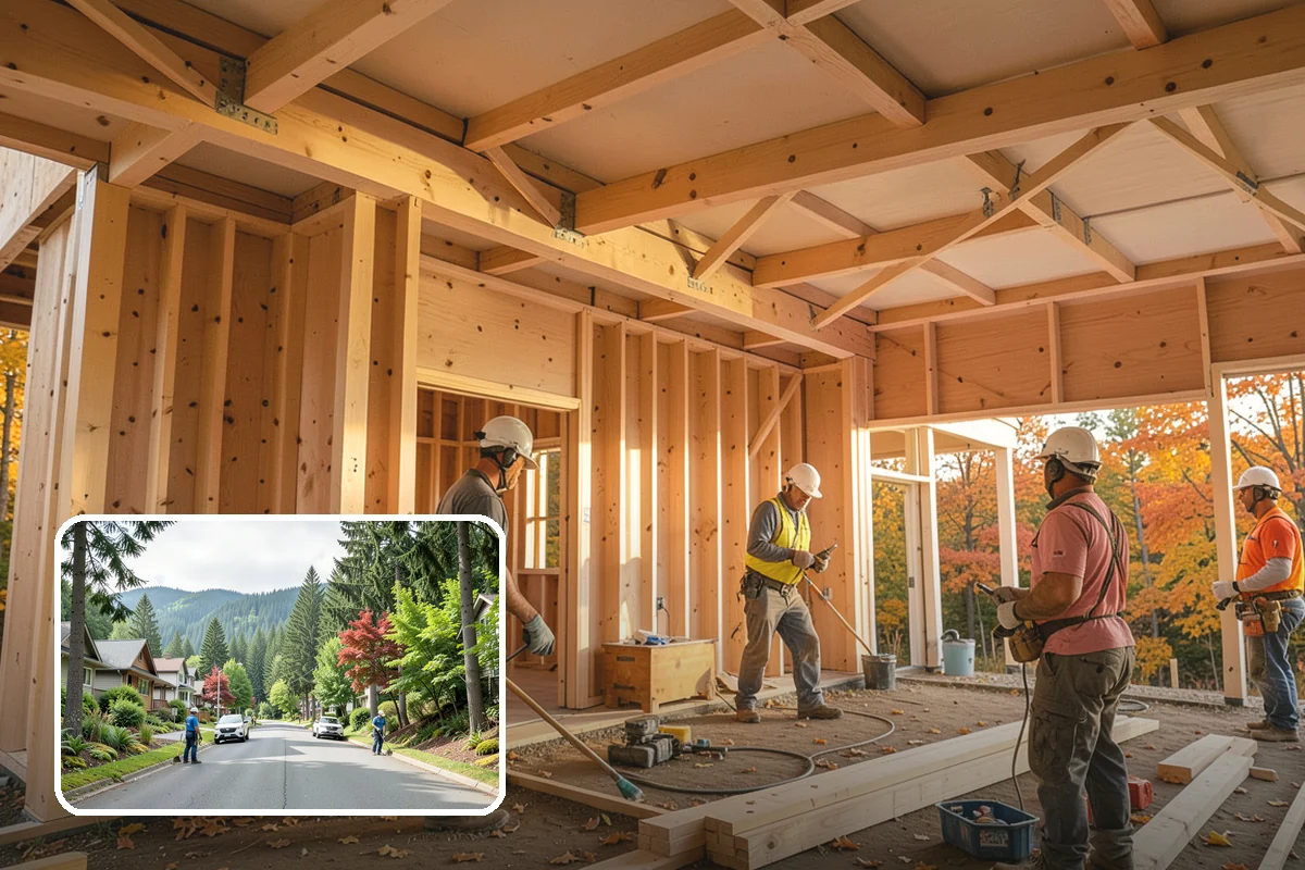Mudroom Remodeling in Darrington, Snohomish County, WA - A designated drop zone that keeps mud and rain out of living areas