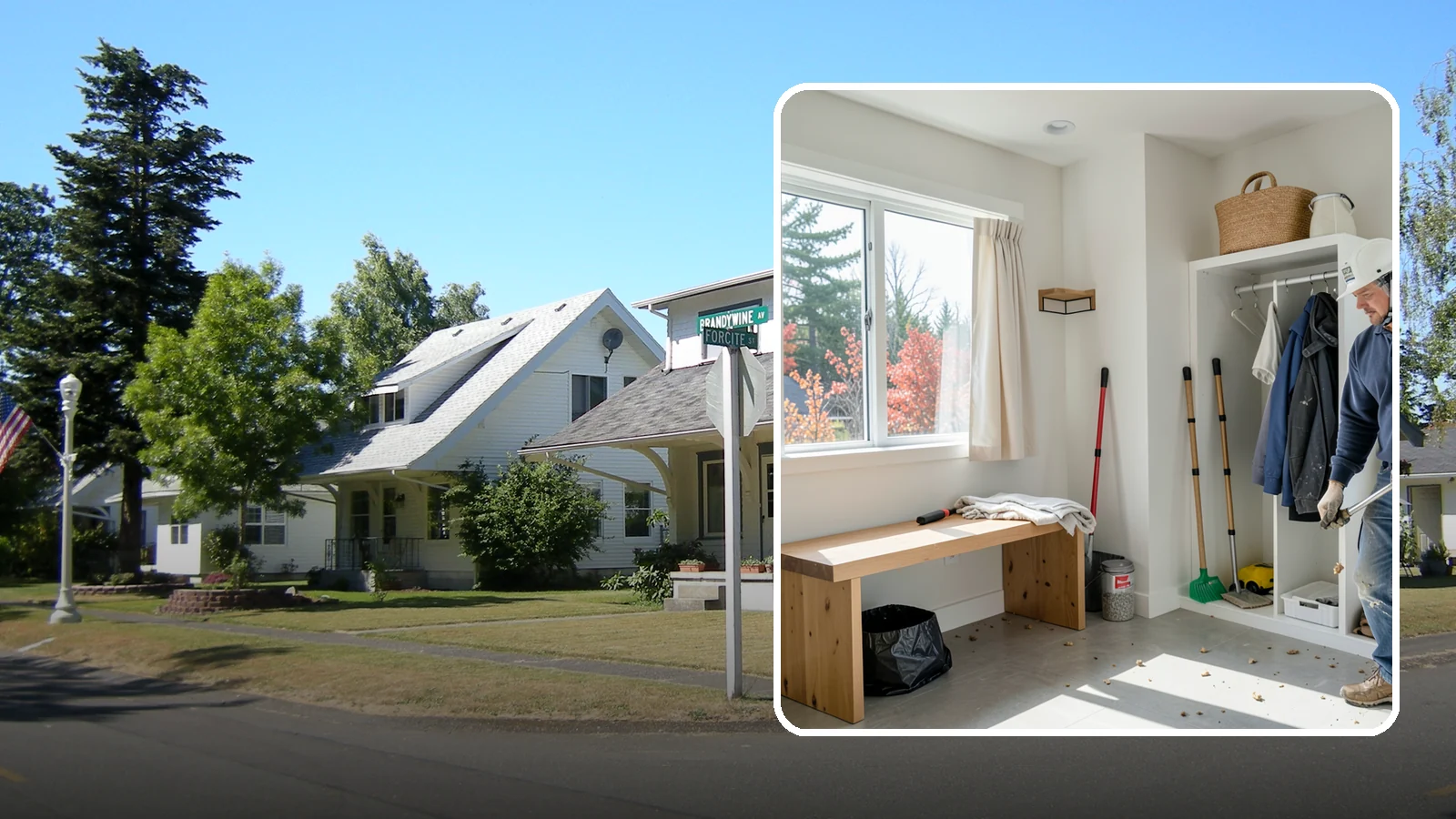 Mudroom Remodeling in DuPont, Pierce County, WA - We remodel mudrooms to catch the mud, rain gear, and clutter that Pacific Northwest life brings through the door.