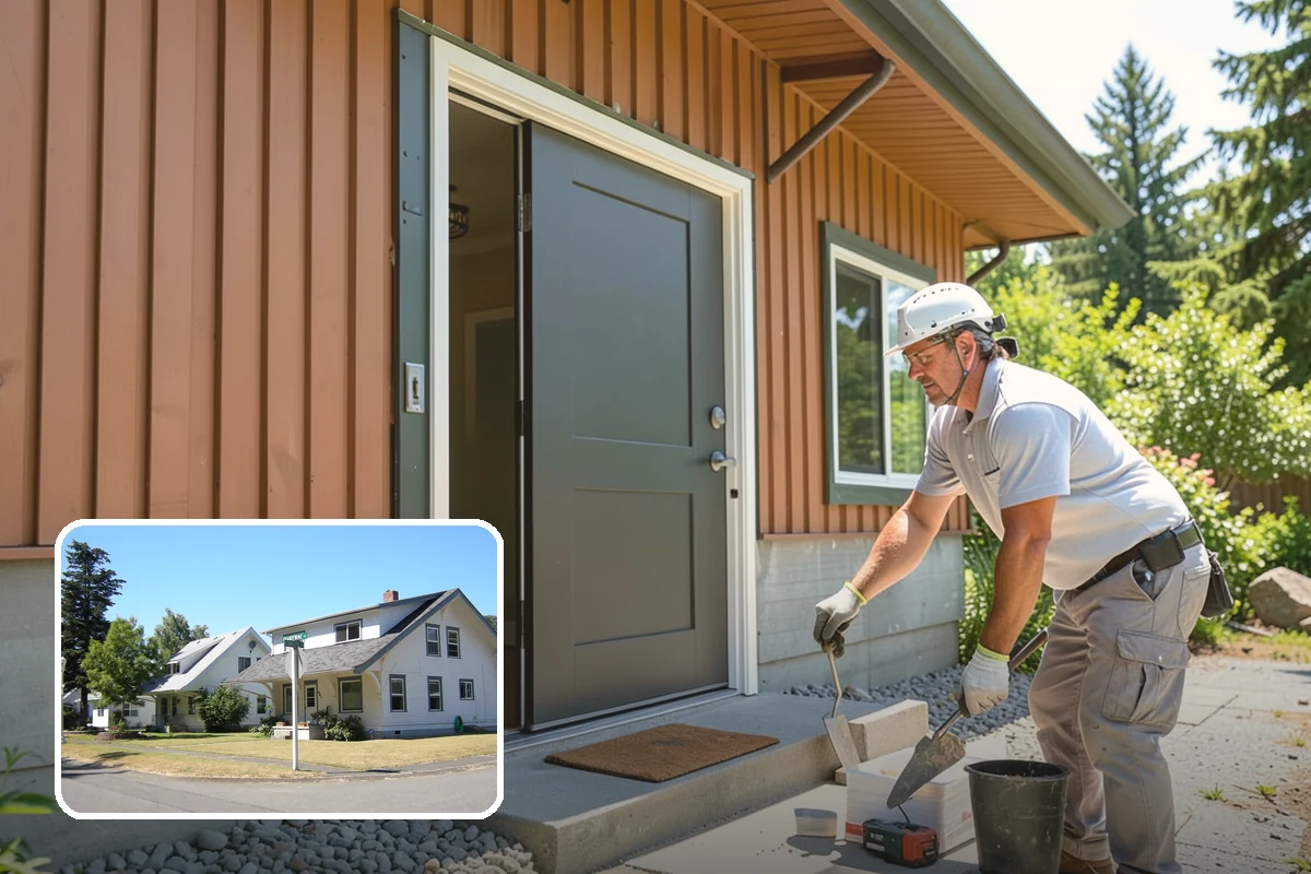 Mudroom Remodeling in DuPont, Pierce County, WA - A designated drop zone that keeps mud and rain out of living areas