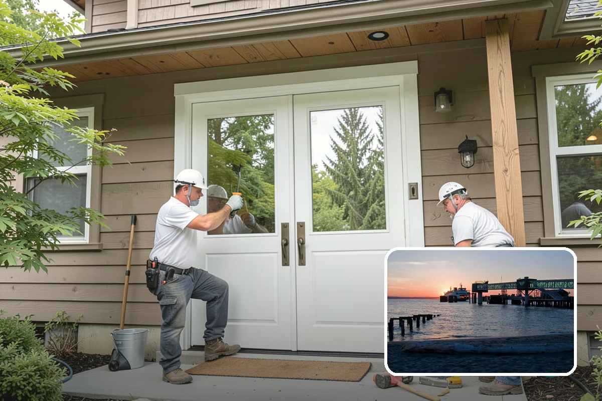 Mudroom Remodeling in Edmonds, Snohomish County, WA - A designated drop zone that keeps mud and rain out of living areas
