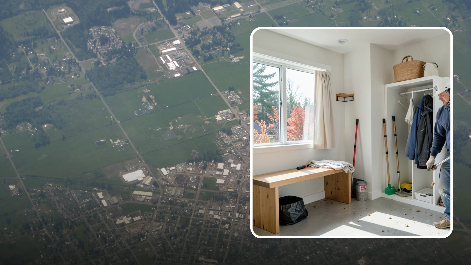 Mudroom Remodeling in Enumclaw, King County, WA - We remodel mudrooms to catch the mud, rain gear, and clutter that Pacific Northwest life brings through the door.