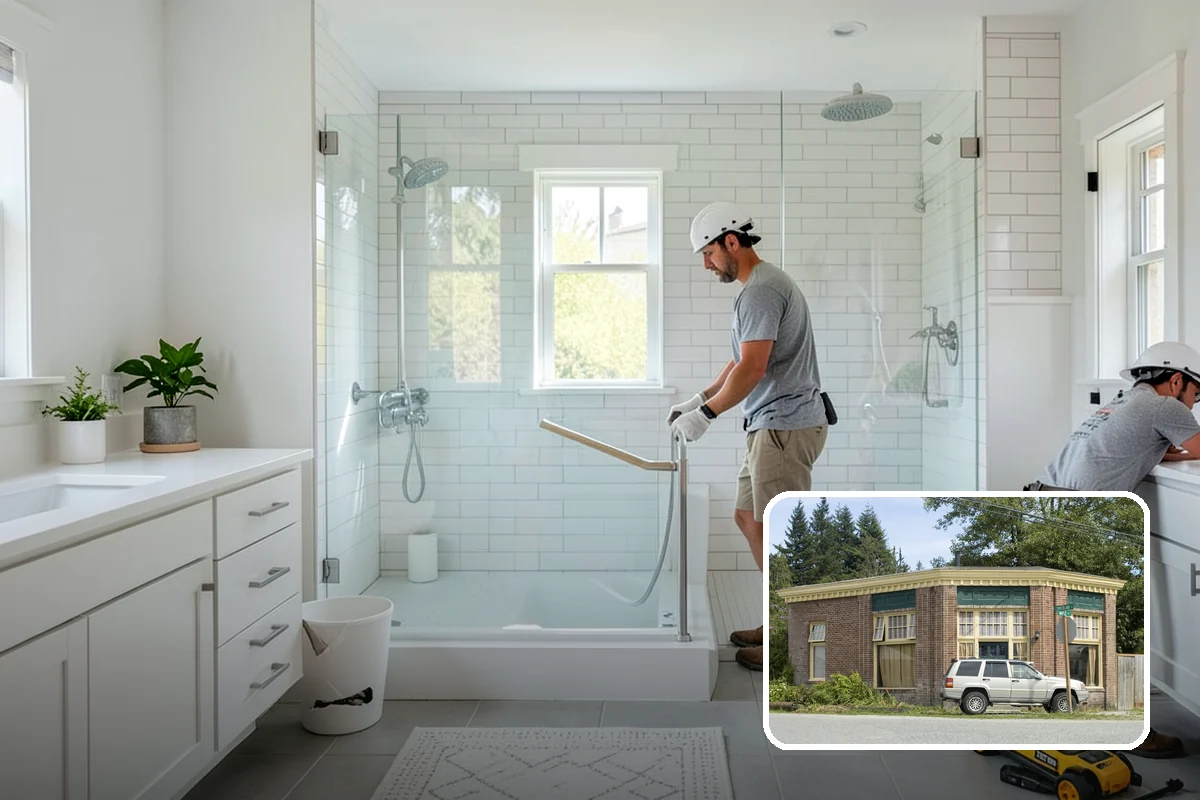 Mudroom Remodeling in Hamilton, Skagit County, WA - A designated drop zone that keeps mud and rain out of living areas