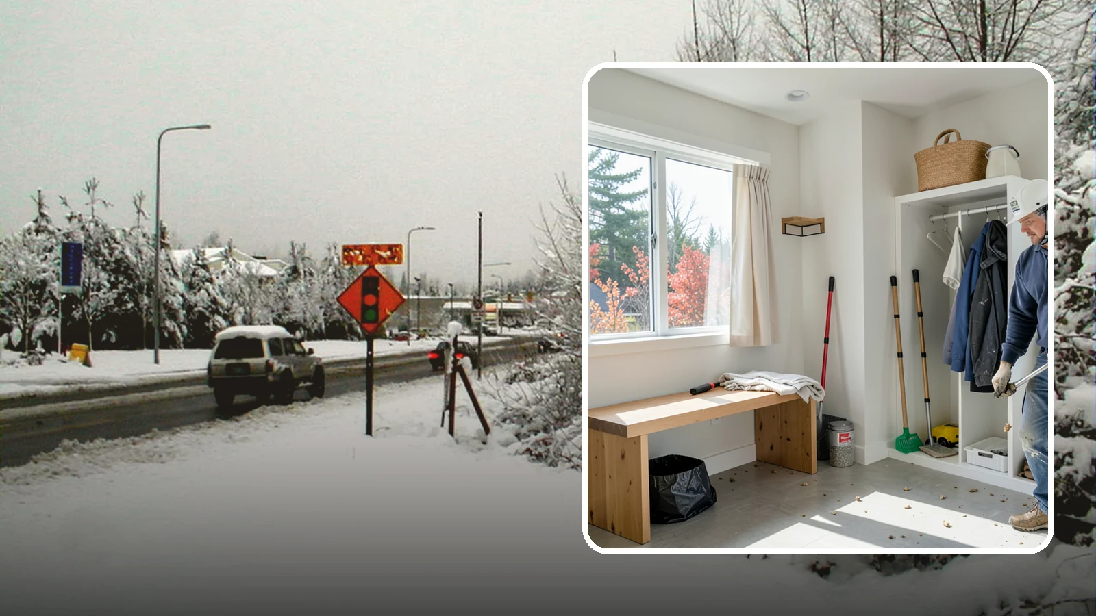 Mudroom Remodeling in Newcastle, King County, WA - We remodel mudrooms to catch the mud, rain gear, and clutter that Pacific Northwest life brings through the door.