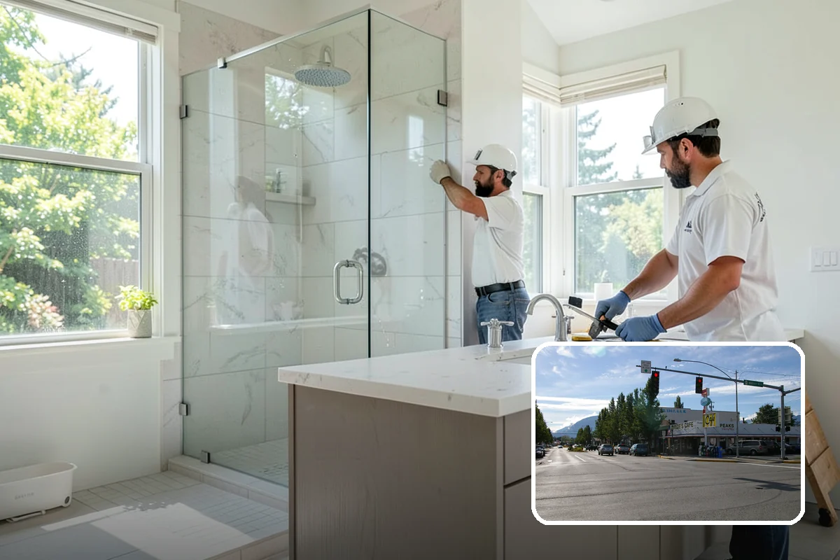 Mudroom Remodeling in North Bend, King County, WA - A designated drop zone that keeps mud and rain out of living areas