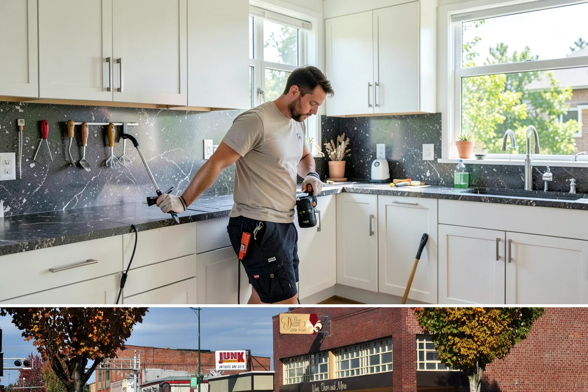 Mudroom Remodeling in Puyallup, Pierce County, WA - Fall, just ahead of the rainy season, is the smartest time to remodel a mudroom so it is ready to absorb wet boots and dripping...