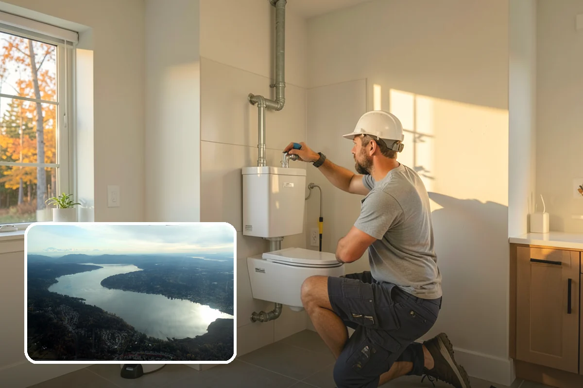 Mudroom Remodeling in Sammamish, King County, WA - A designated drop zone that keeps mud and rain out of living areas