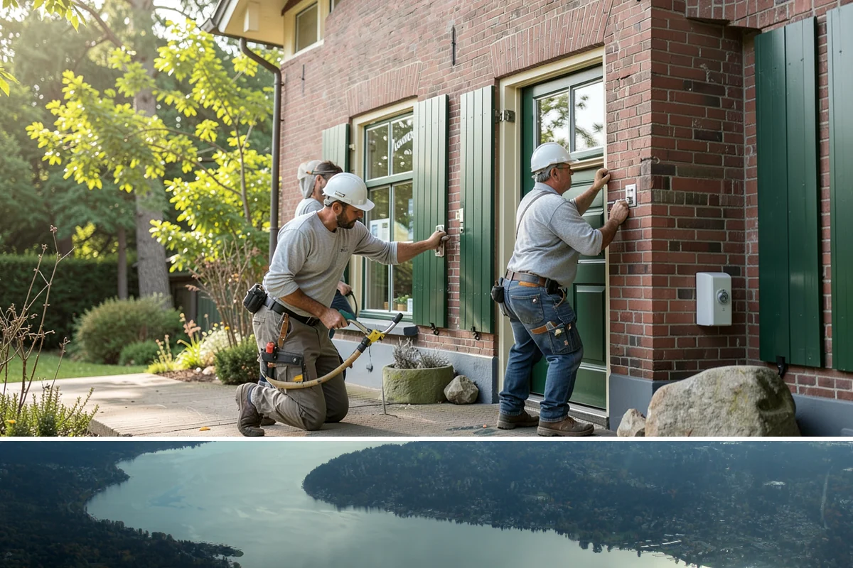 Mudroom Remodeling in Sammamish, King County, WA - Fall, just ahead of the rainy season, is the smartest time to remodel a mudroom so it is ready to absorb wet boots and dripping...