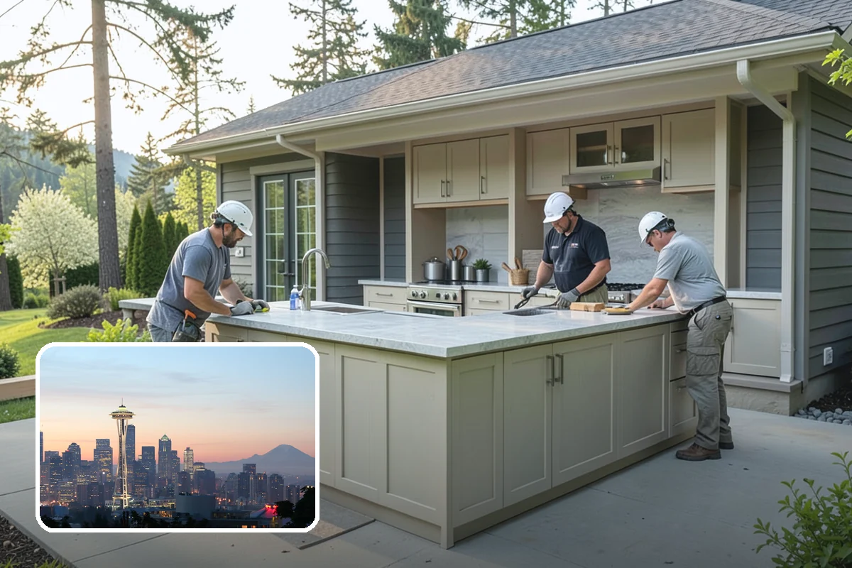 Mudroom Remodeling in Seattle, King County, WA - A designated drop zone that keeps mud and rain out of living areas