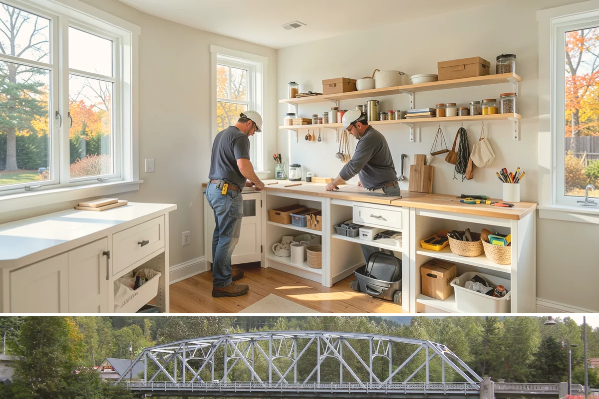 Mudroom Remodeling in Skykomish, King County, WA - Fall, just ahead of the rainy season, is the smartest time to remodel a mudroom so it is ready to absorb wet boots and dripping...
