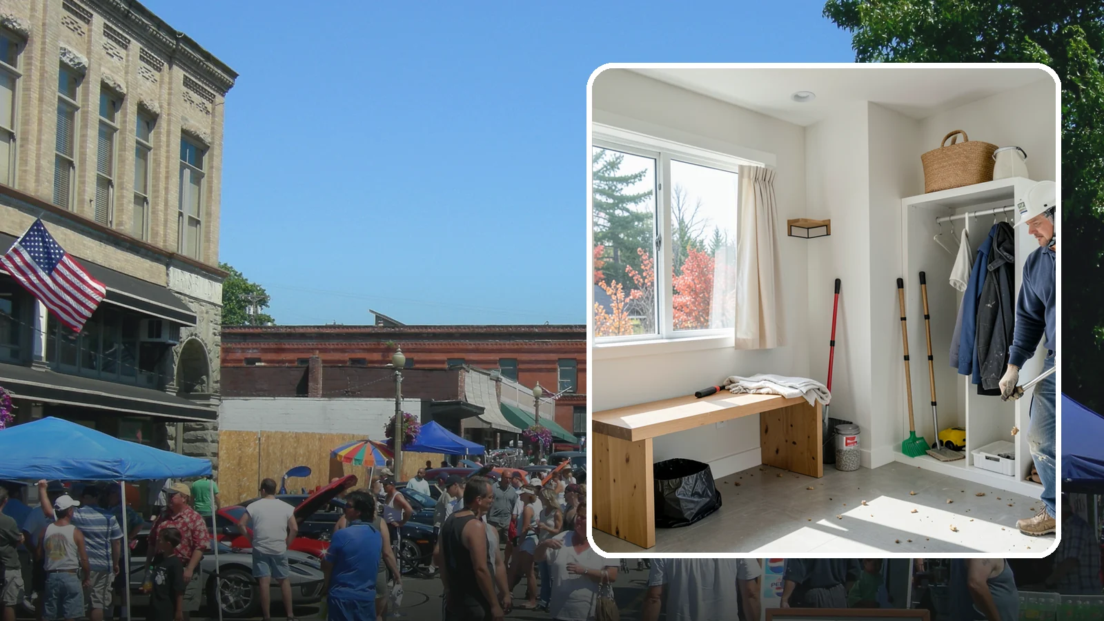 Mudroom Remodeling in Snohomish, Snohomish County, WA - We remodel mudrooms to catch the mud, rain gear, and clutter that Pacific Northwest life brings through the door.
