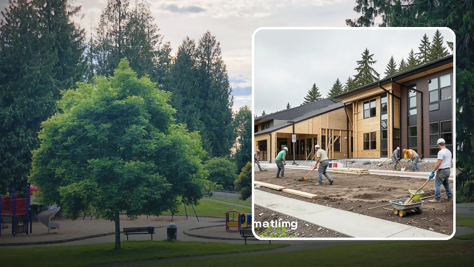 Multi-Family Construction in Bonney Lake, Pierce County, WA - Ground-up apartment, condo, and multi-unit residential buildings across the Puget Sound region.
