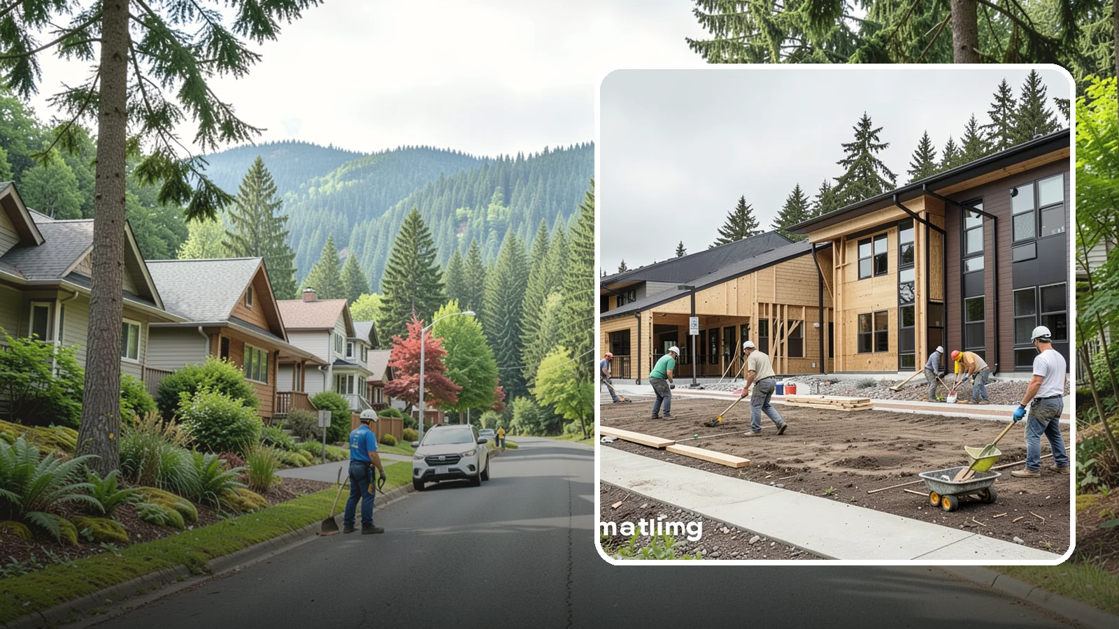 Multi-Family Construction in Darrington, Snohomish County, WA - Ground-up apartment, condo, and multi-unit residential buildings across the Puget Sound region.
