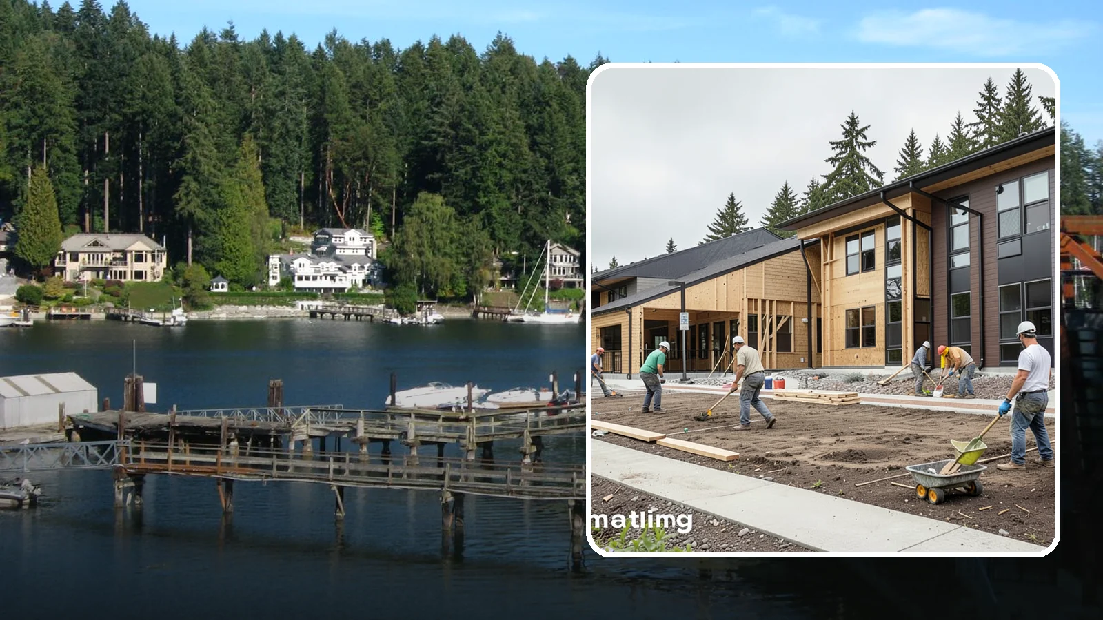 Multi-Family Construction in Gig Harbor, Pierce County, WA - Ground-up apartment, condo, and multi-unit residential buildings across the Puget Sound region.