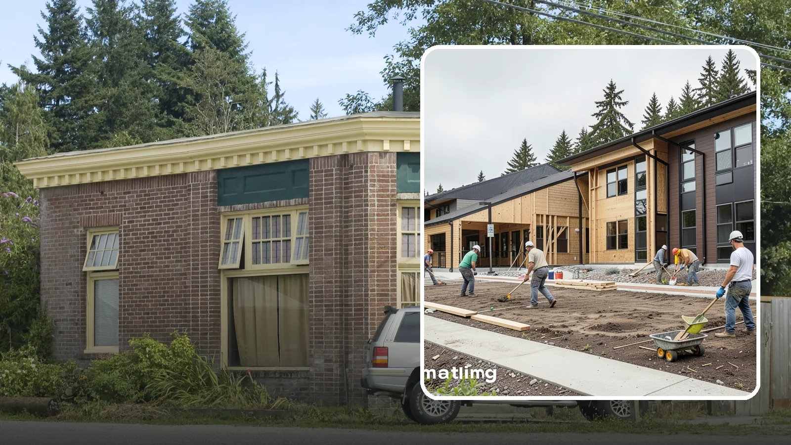 Multi-Family Construction in Hamilton, Skagit County, WA - Ground-up apartment, condo, and multi-unit residential buildings across the Puget Sound region.