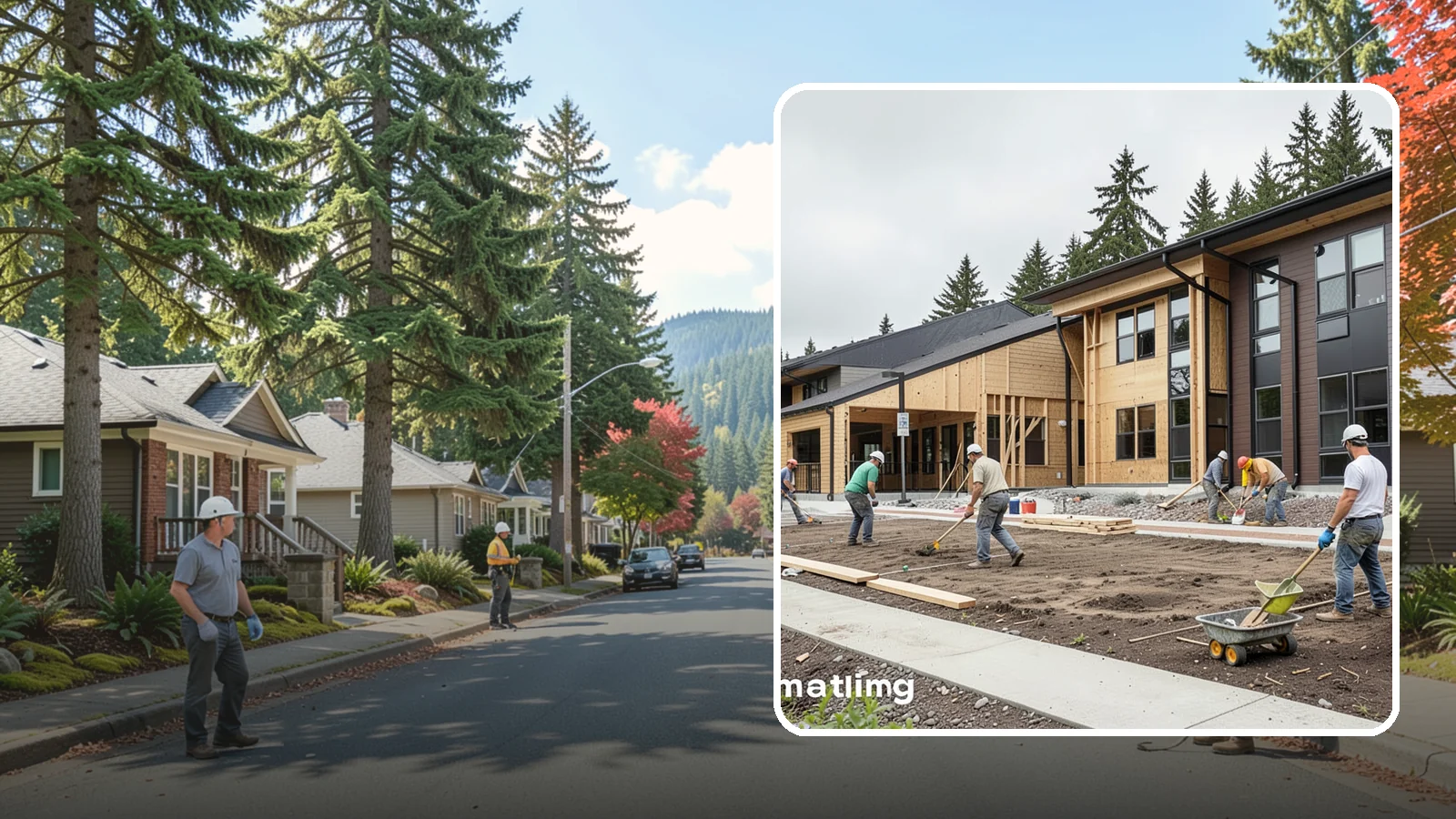 Multi-Family Construction in Hunts Point, King County, WA - Ground-up apartment, condo, and multi-unit residential buildings across the Puget Sound region.
