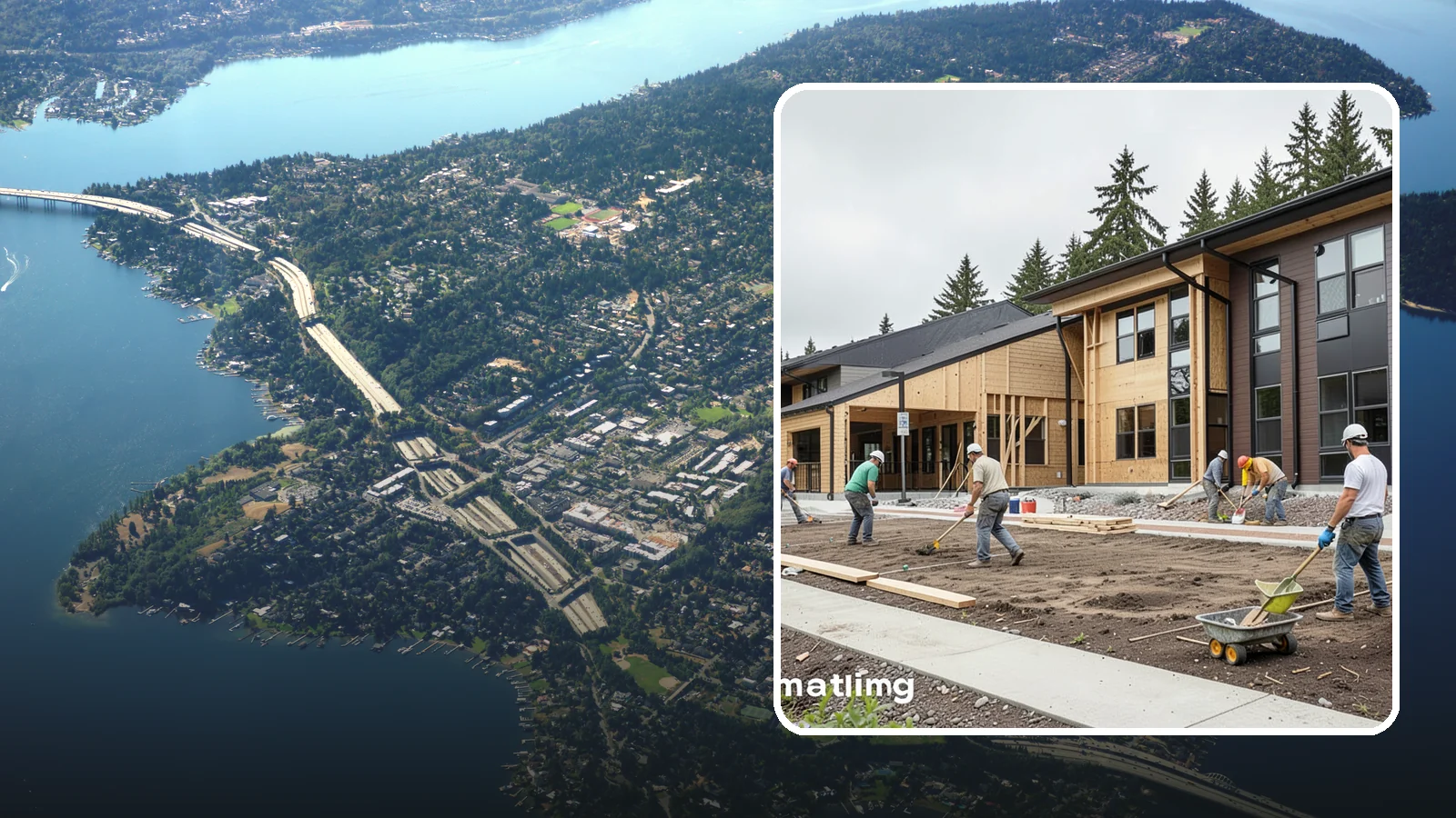 Multi-Family Construction in Mercer Island, King County, WA - Ground-up apartment, condo, and multi-unit residential buildings across the Puget Sound region.