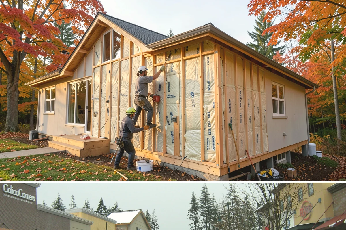 Multi-Family Construction in Mill Creek, Snohomish County, WA - We stage the larger foundation and framing phases for summer so the structure is dried-in before the heavy rains arrive.