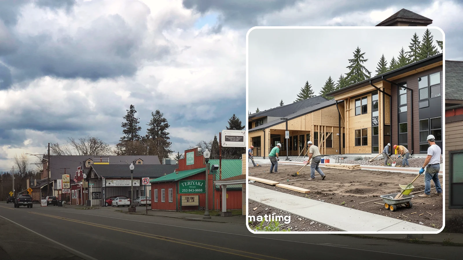 Multi-Family Construction in Roy, Pierce County, WA - Ground-up apartment, condo, and multi-unit residential buildings across the Puget Sound region.