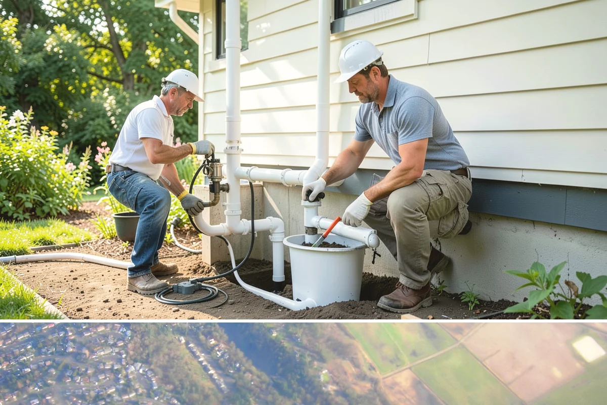 Multi-Level Deck Construction in Algona, King County, WA - Summer's drier ground makes excavation and footing work on slopes far more manageable, so we prioritize hillside builds then.