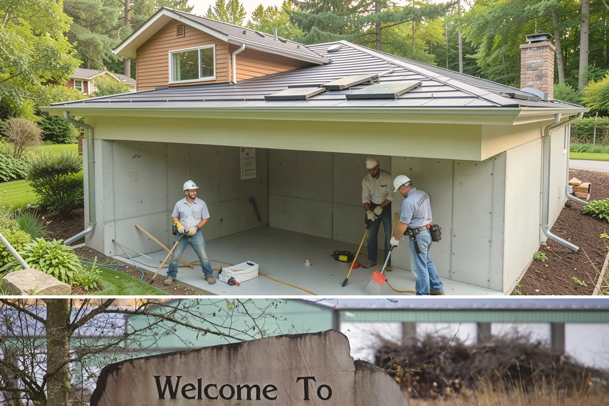 Multi-Level Deck Construction in Buckley, Pierce County, WA - Summer's drier ground makes excavation and footing work on slopes far more manageable, so we prioritize hillside builds then.