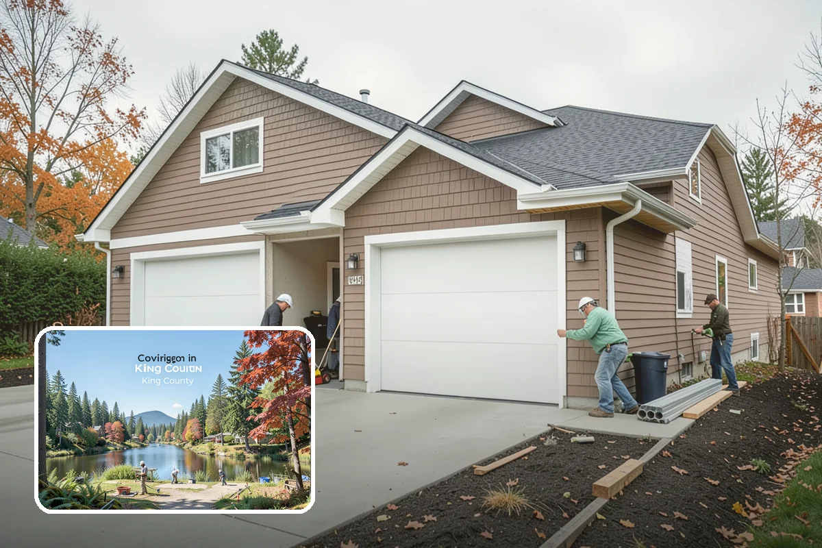 Multi-Level Deck Construction in Covington, King County, WA - Turns steep or uneven yards into usable space