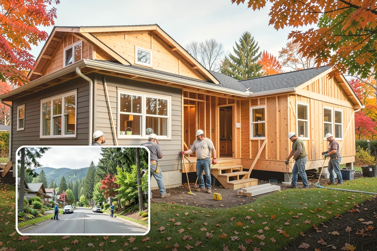 Multi-Level Deck Construction in Darrington, Snohomish County, WA - Turns steep or uneven yards into usable space