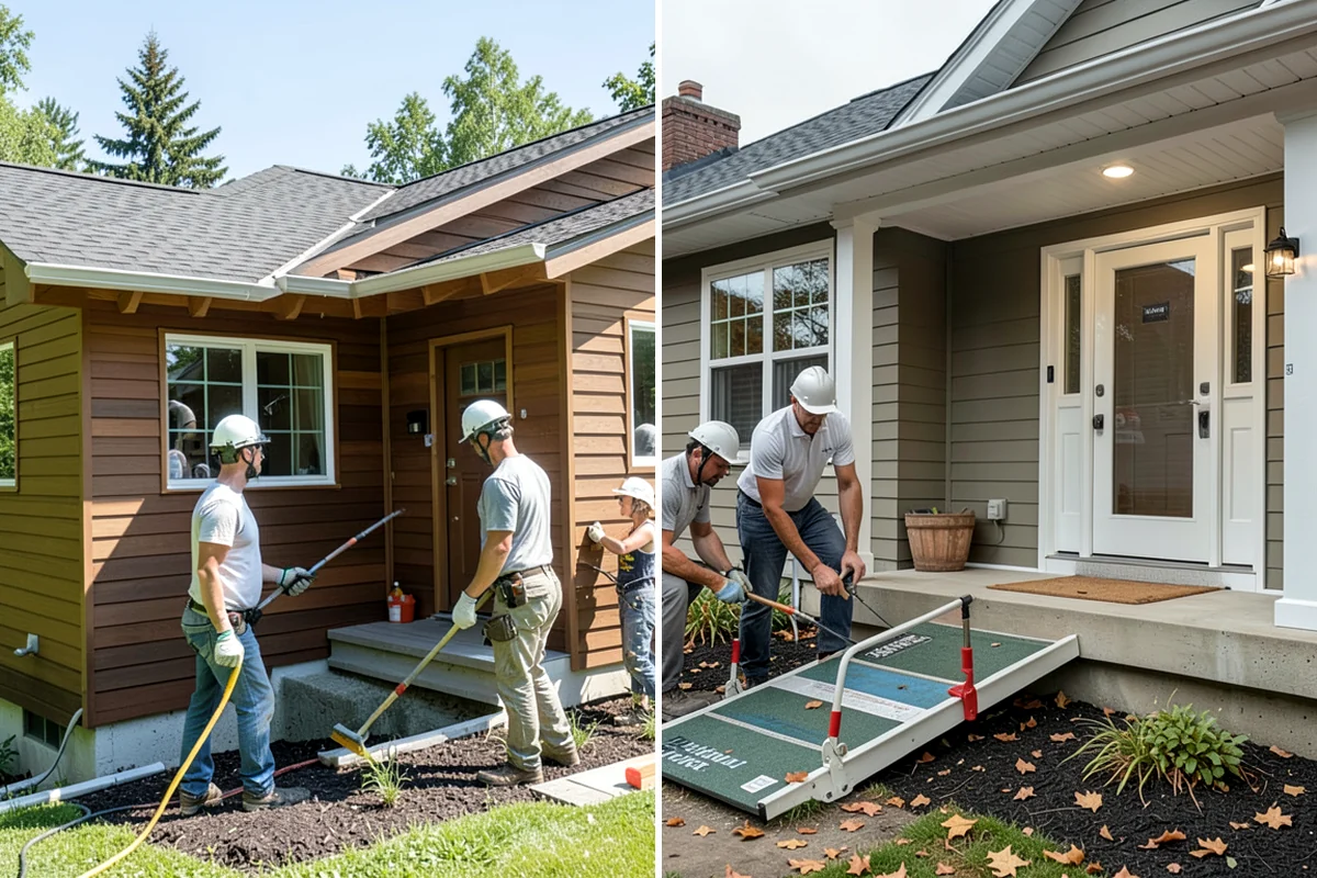 Multi-Level Deck Construction in DuPont, Pierce County, WA - Survey your slope, grade, and drainage patterns