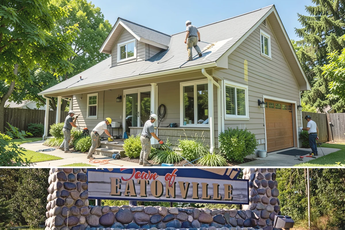 Multi-Level Deck Construction in Eatonville, Pierce County, WA - Summer's drier ground makes excavation and footing work on slopes far more manageable, so we prioritize hillside builds then.