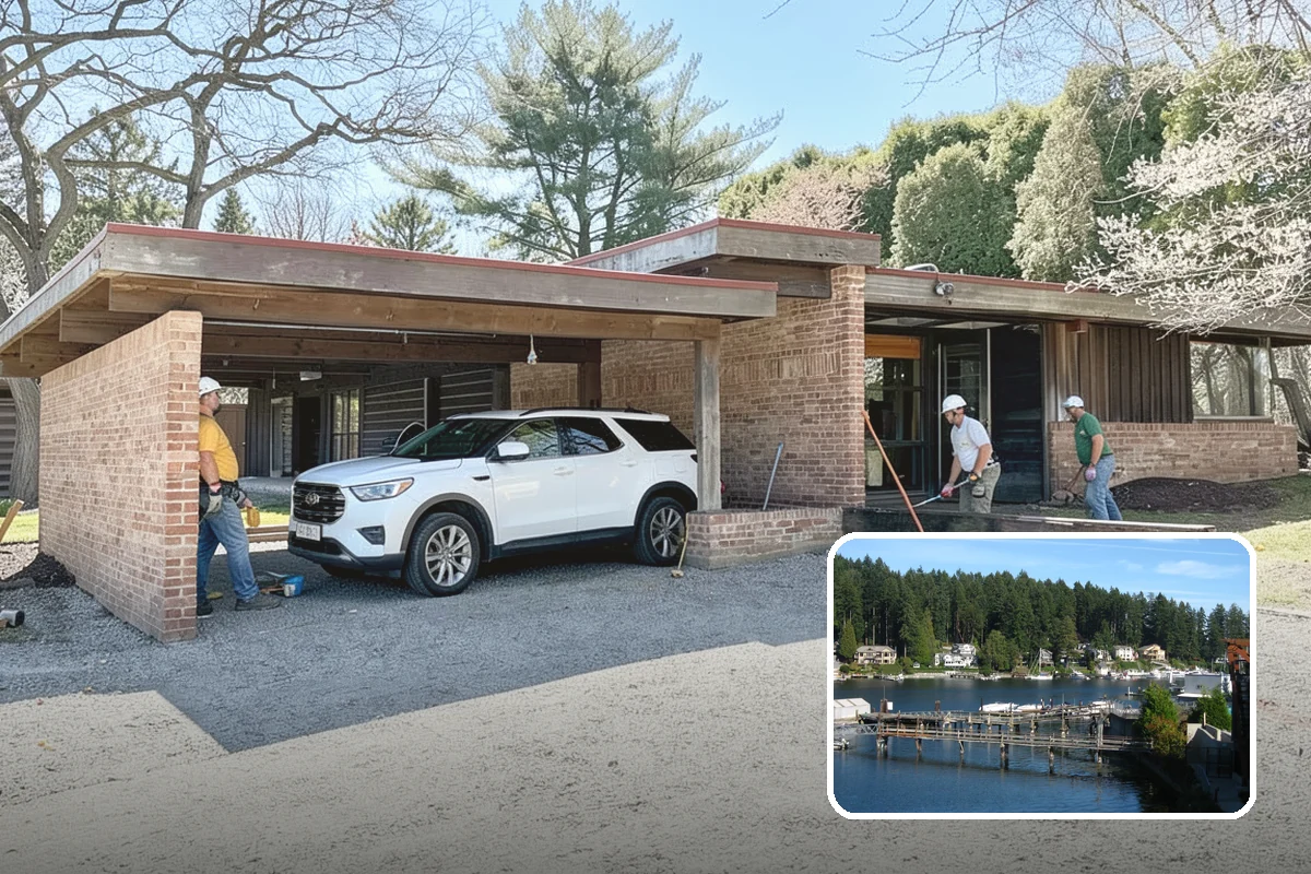 Multi-Level Deck Construction in Gig Harbor, Pierce County, WA - Turns steep or uneven yards into usable space