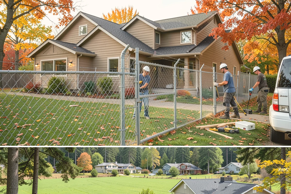 Multi-Level Deck Construction in Lyman, Skagit County, WA - Summer's drier ground makes excavation and footing work on slopes far more manageable, so we prioritize hillside builds then.