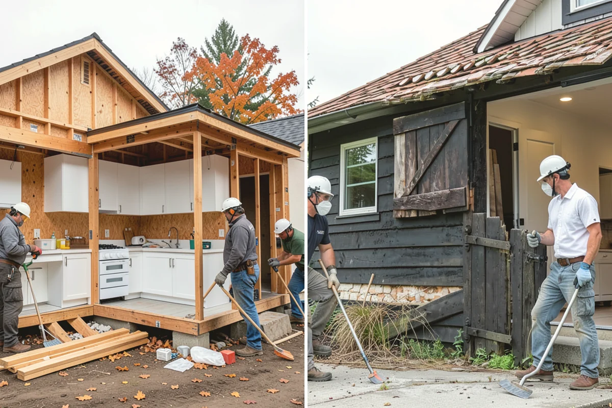 Multi-Level Deck Construction in Monroe, Snohomish County, WA - Survey your slope, grade, and drainage patterns