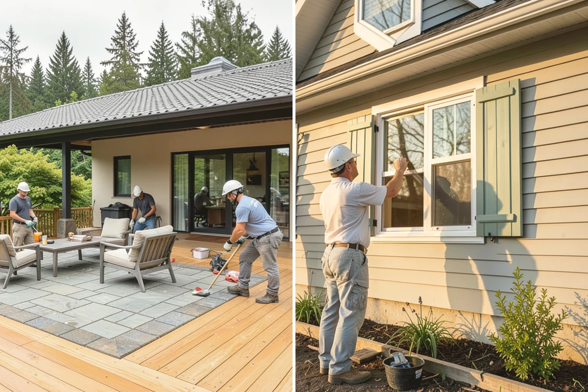Multi-Level Deck Construction in North Bend, King County, WA - Survey your slope, grade, and drainage patterns