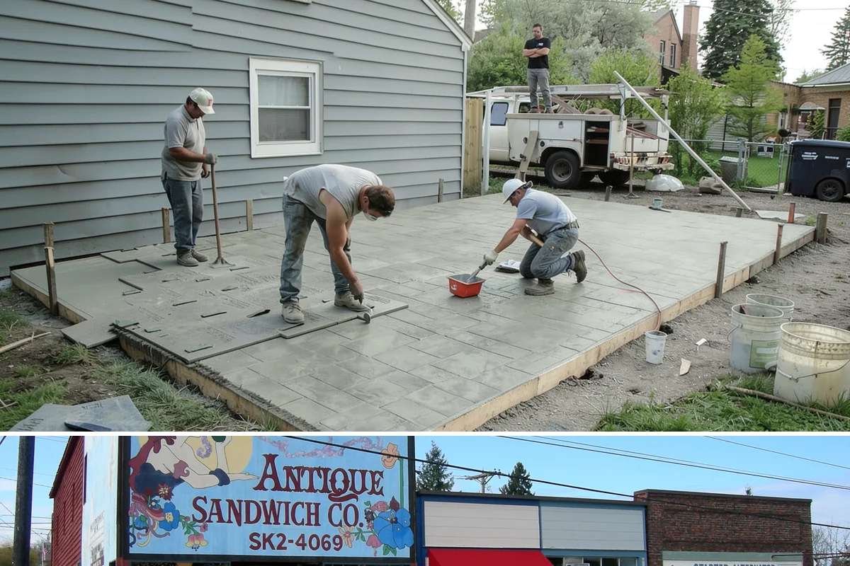 Multi-Level Deck Construction in Ruston, Pierce County, WA - Summer's drier ground makes excavation and footing work on slopes far more manageable, so we prioritize hillside builds then.