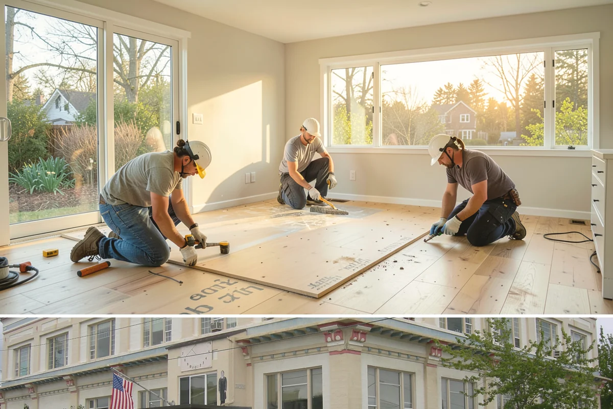 Multi-Room Remodel in Anacortes, Skagit County, WA - Multi-room interior projects are well suited to fall and winter when keeping the work indoors makes the most of the rainy season.