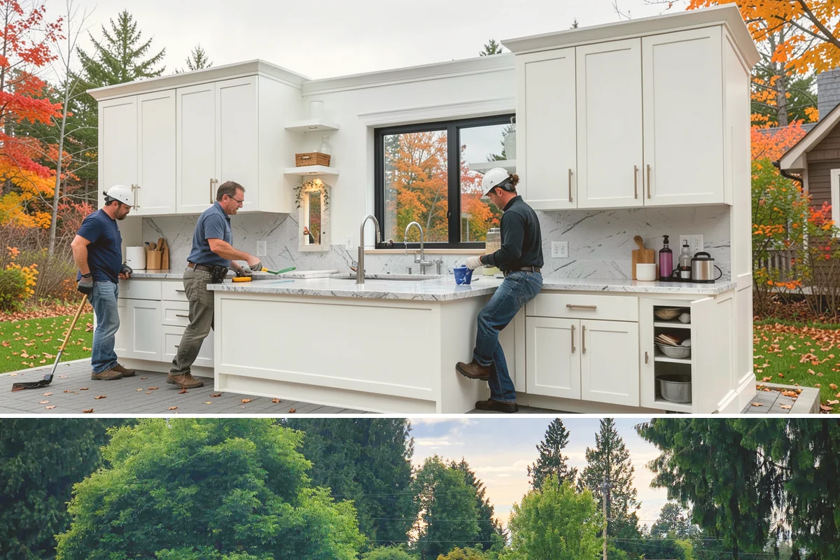 Multi-Room Remodel in Bonney Lake, Pierce County, WA - Multi-room interior projects are well suited to fall and winter when keeping the work indoors makes the most of the rainy season.