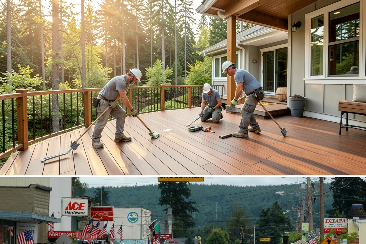 Multi-Room Remodel in Carnation, King County, WA - Multi-room interior projects are well suited to fall and winter when keeping the work indoors makes the most of the rainy season.