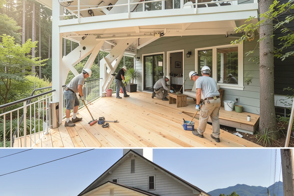 Multi-Room Remodel in Concrete, Skagit County, WA - Multi-room interior projects are well suited to fall and winter when keeping the work indoors makes the most of the rainy season.