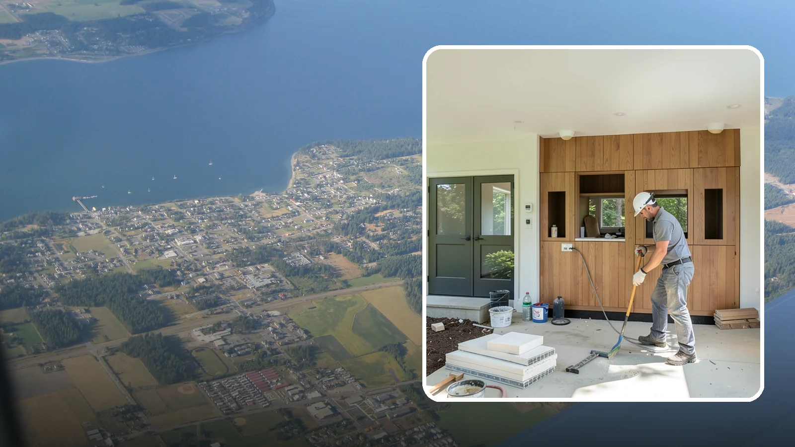 Multi-Room Remodel in Coupeville, Island County, WA - Coordinated multi-room remodel that updates several spaces in your Western Washington home under one efficient project.