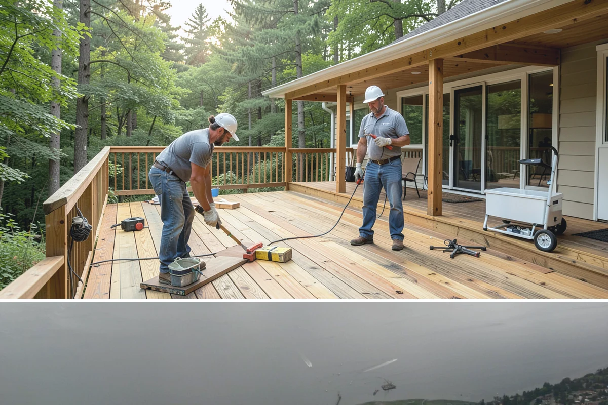 Multi-Room Remodel in Des Moines, King County, WA - Multi-room interior projects are well suited to fall and winter when keeping the work indoors makes the most of the rainy season.