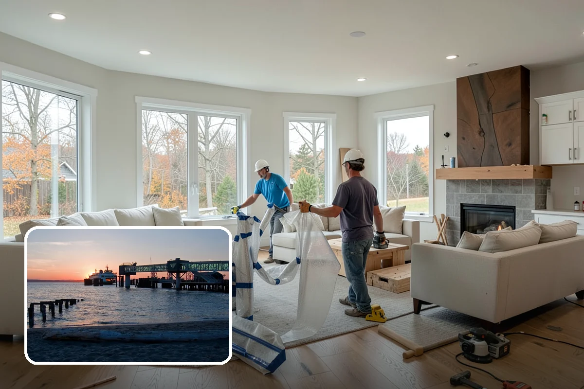 Multi-Room Remodel in Edmonds, Snohomish County, WA - A cohesive look across multiple rooms