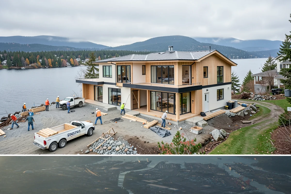 Multi-Room Remodel in Fife, Pierce County, WA - Multi-room interior projects are well suited to fall and winter when keeping the work indoors makes the most of the rainy season.