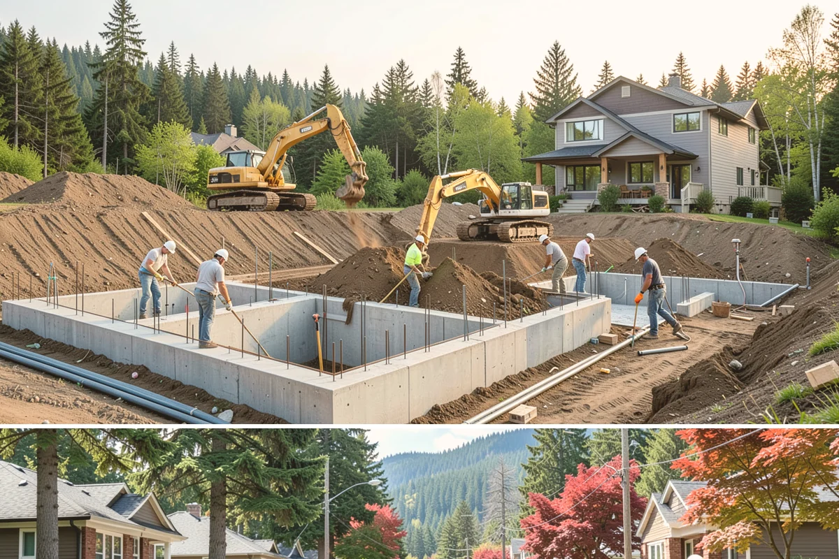 Multi-Room Remodel in Hunts Point, King County, WA - Multi-room interior projects are well suited to fall and winter when keeping the work indoors makes the most of the rainy season.