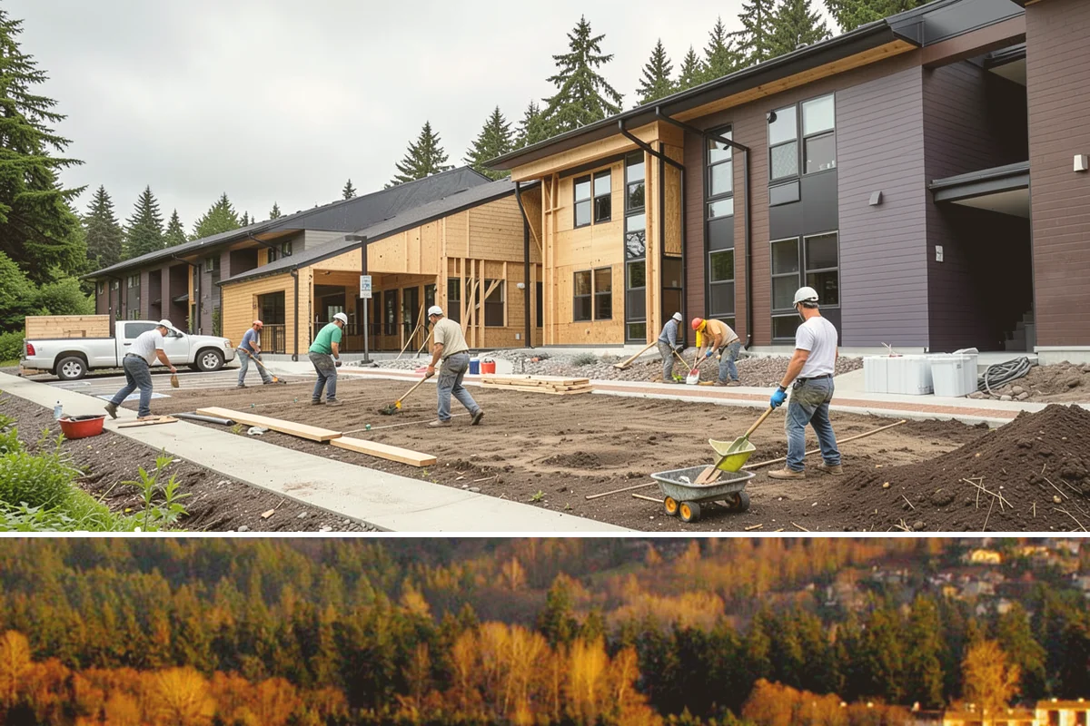 Multi-Room Remodel in Kenmore, King County, WA - Multi-room interior projects are well suited to fall and winter when keeping the work indoors makes the most of the rainy season.
