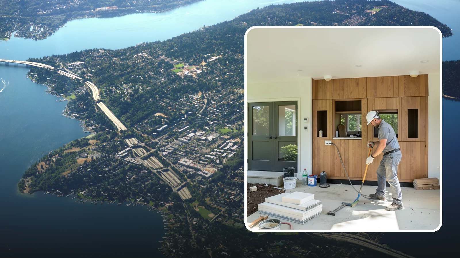 Multi-Room Remodel in Mercer Island, King County, WA - Coordinated multi-room remodel that updates several spaces in your Western Washington home under one efficient project.