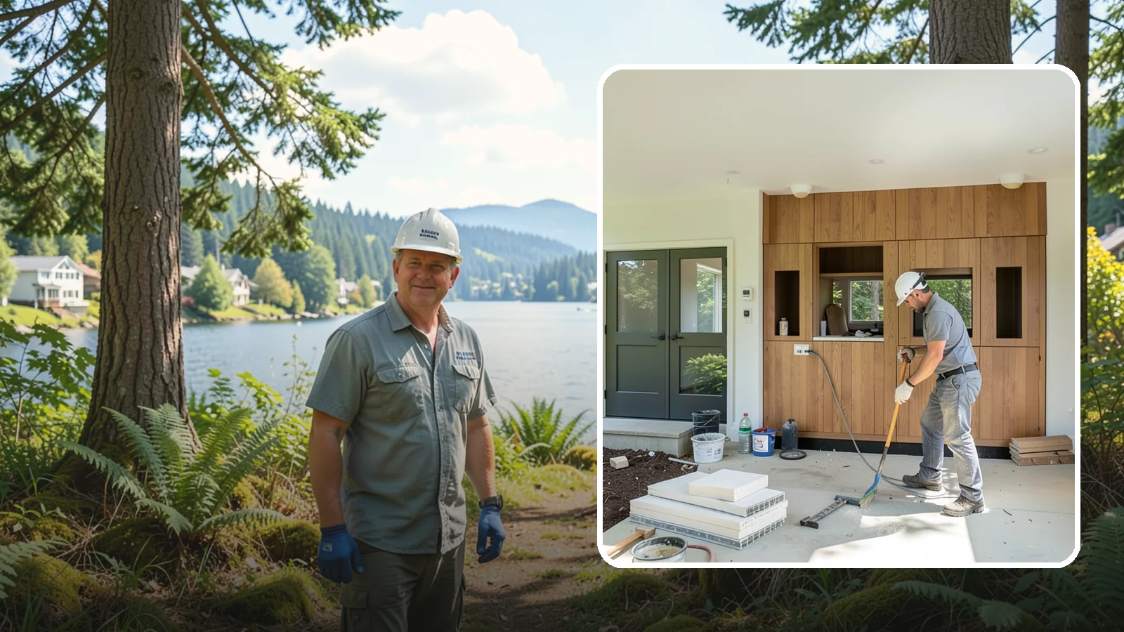 Multi-Room Remodel in Milton, King County, WA - Coordinated multi-room remodel that updates several spaces in your Western Washington home under one efficient project.