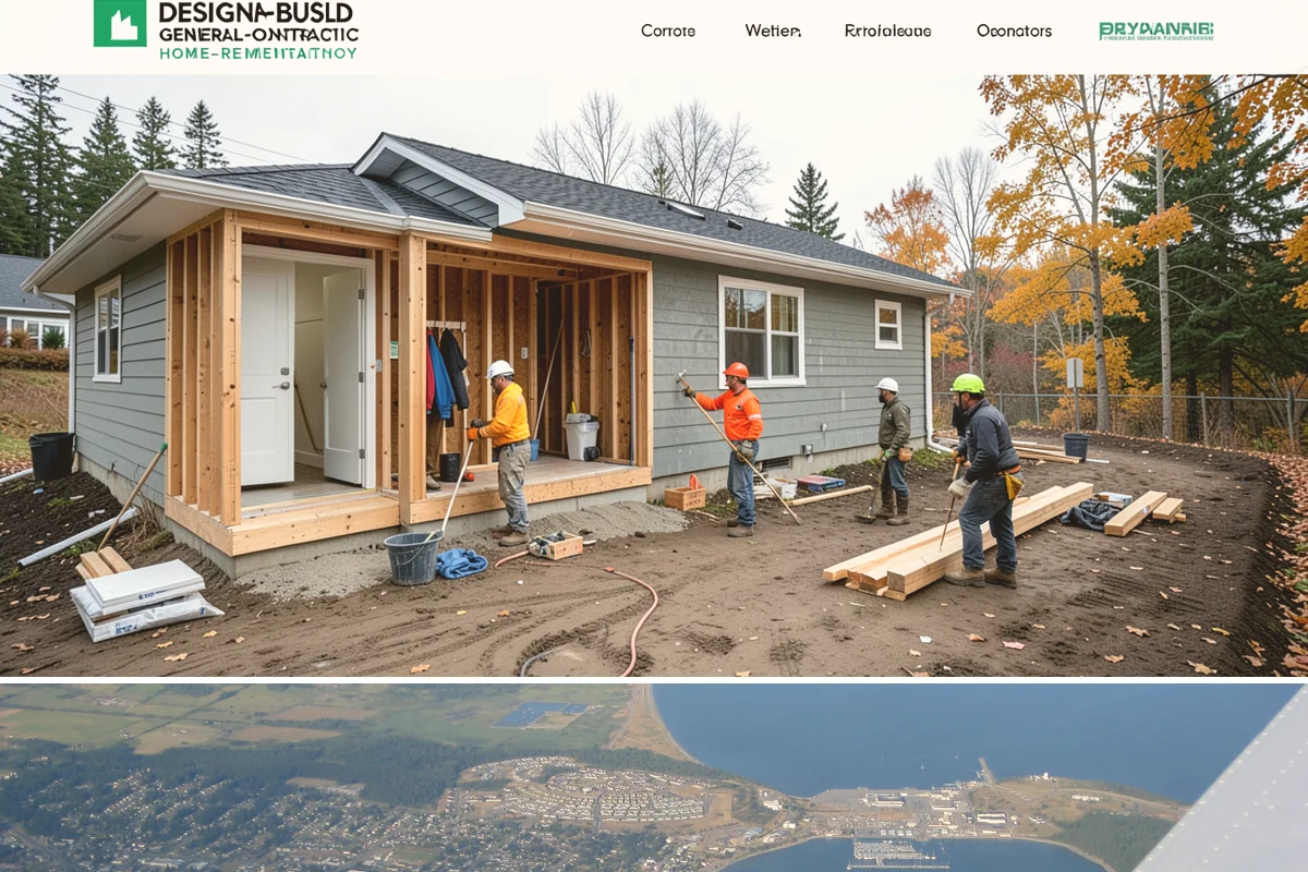 Multi-Room Remodel in Oak Harbor, Island County, WA - Multi-room interior projects are well suited to fall and winter when keeping the work indoors makes the most of the rainy season.