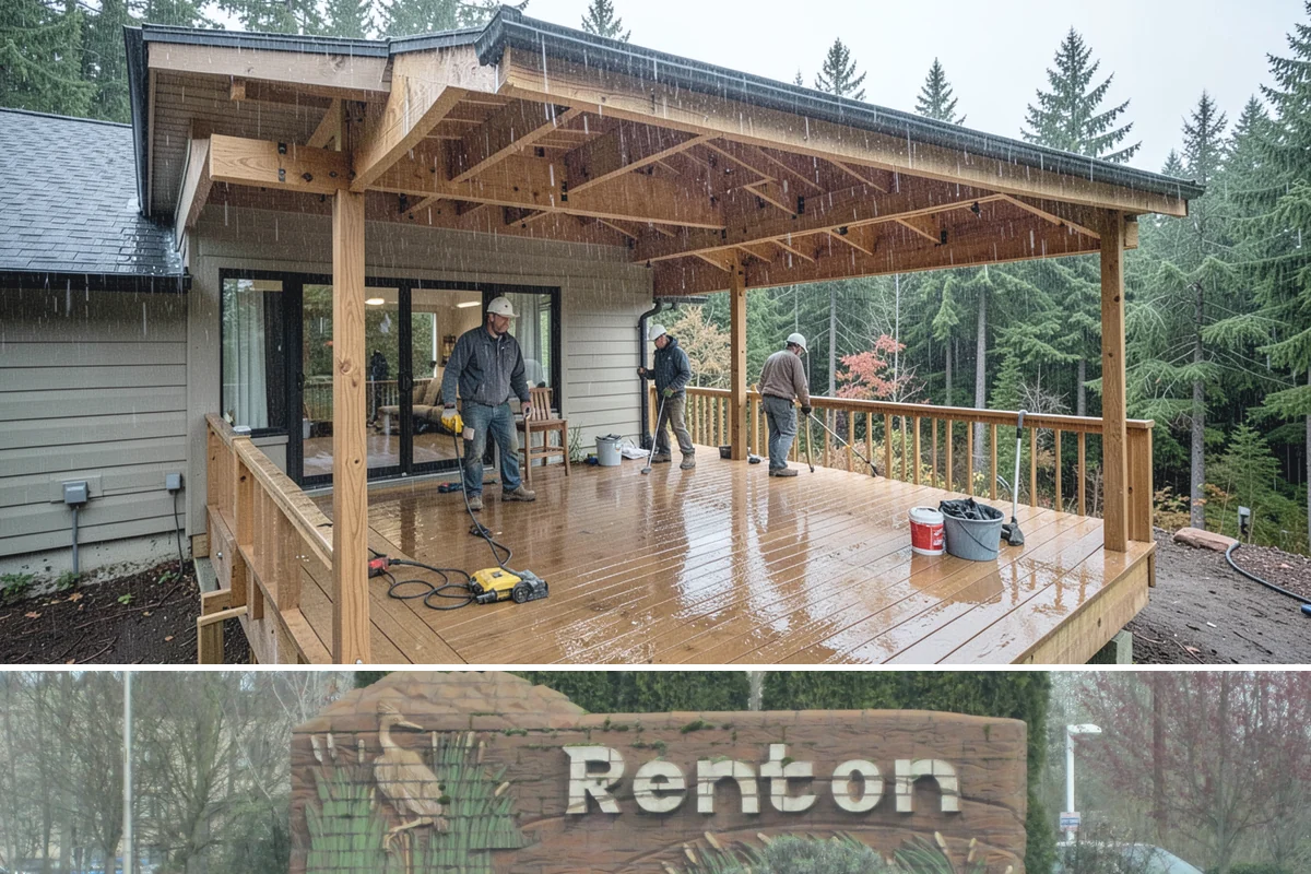 Multi-Room Remodel in Renton, King County, WA - Multi-room interior projects are well suited to fall and winter when keeping the work indoors makes the most of the rainy season.