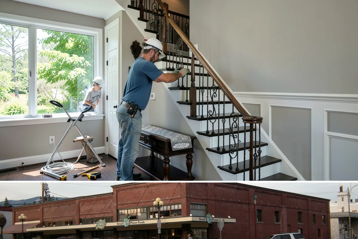 Multi-Room Remodel in Sedro-Woolley, Skagit County, WA - Multi-room interior projects are well suited to fall and winter when keeping the work indoors makes the most of the rainy season.