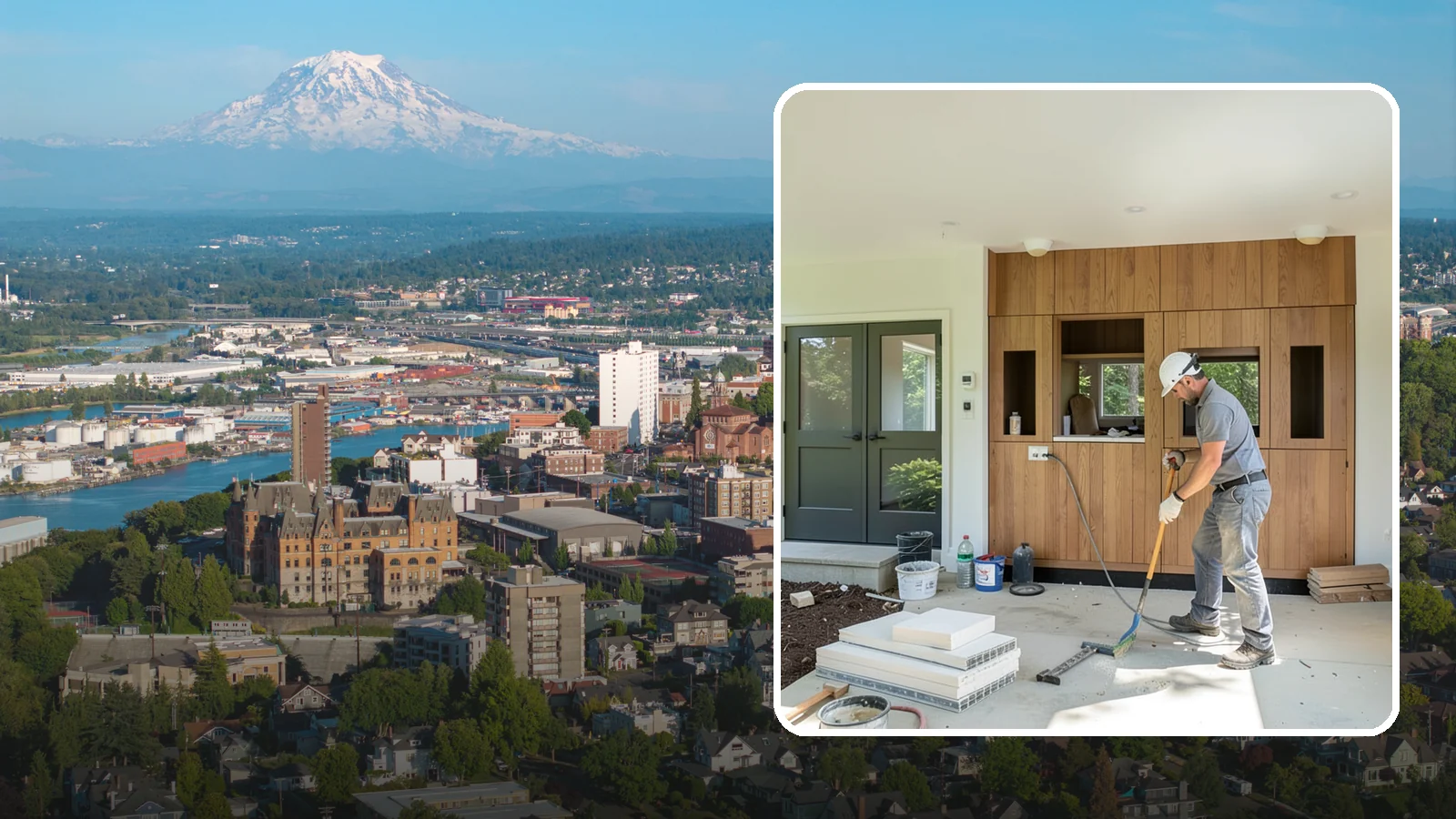 Multi-Room Remodel in Tacoma, Pierce County, WA - Coordinated multi-room remodel that updates several spaces in your Western Washington home under one efficient project.