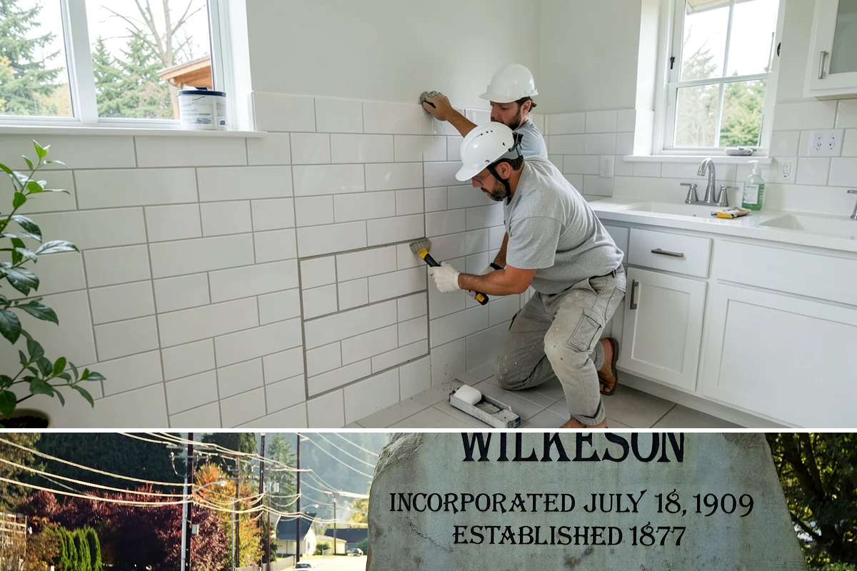 Multi-Room Remodel in Wilkeson, Pierce County, WA - Multi-room interior projects are well suited to fall and winter when keeping the work indoors makes the most of the rainy season.